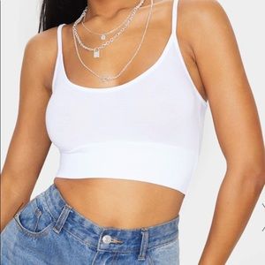 Pretty Little Thing Jersey Elasticated Bralet